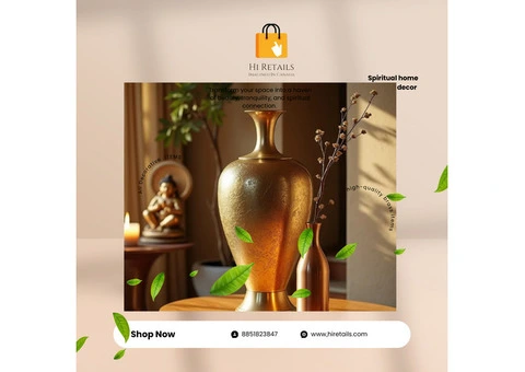 Best Brass Home Decor, Copper Bottles & Unique God Idols At HiRetails Store - 5/16