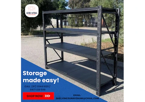 Transform Your Garage with Custom Shelving Solutions from Shelving Sunnybank