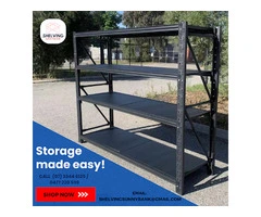 Transform Your Garage with Custom Shelving Solutions from Shelving Sunnybank