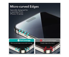 Premium iPhone 15 Tempered Glass Screen Protector – Buy at SATYAmarket