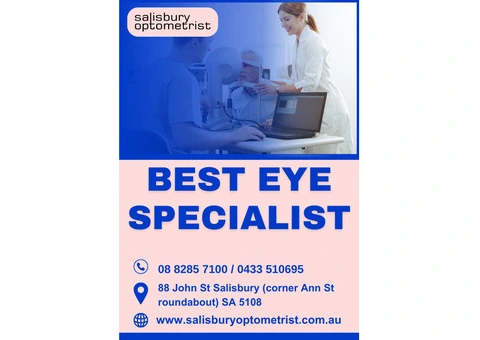 Salisbury Eye Care Experts—Meet the Best Eye Specialist Today!