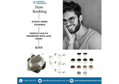Find Your Perfect Toupee at Hairpiece Warehouse: Confidence in Every Strand