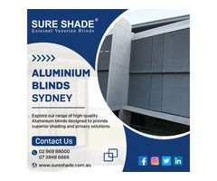 Enhance Your Space with Stylish External Venetian Blinds