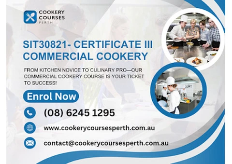 Shape Your Future with Certificate III in Commercial Cookery & Pastry Programs