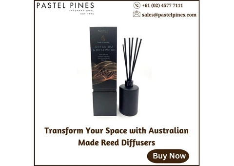 Transform Your Space with Australian Made Reed Diffusers