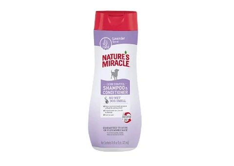 Nature's Miracle Odor Control Lavender Scent Shampoo & Conditioner for Dogs