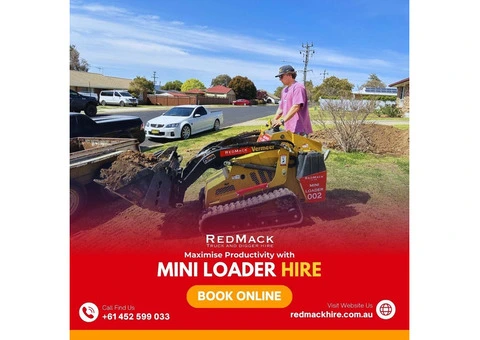 Get the Job Done Right with Mini Loader Hire Cost