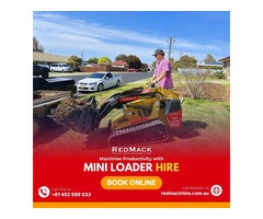 Get the Job Done Right with Mini Loader Hire Cost