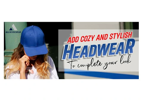 To complete your look add cozy and stylish headwear