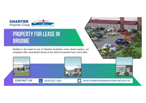 Property for Lease in Broome | Frederick Street Commercial