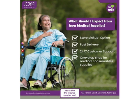 NDIS Medical Supplies in Australia | Joya Medical Supplies