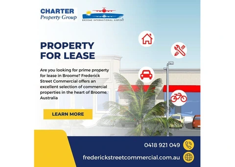 Property for Lease in Broome | Frederick Street Commercial