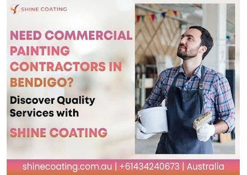 Discover Top commercial painting contractors in Bendigo | Shine Coating
