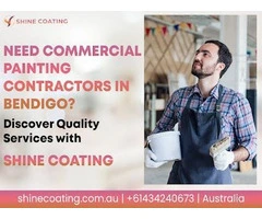 Discover Top commercial painting contractors in Bendigo | Shine Coating