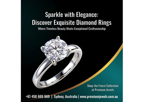 Shop Premium Diamond Rings Online | Elegant Designs at Premium Jewels