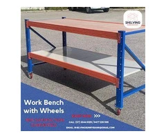 Workbench Solutions in Brisbane: From Standard to Mobile Options with Shelving Sunnybank