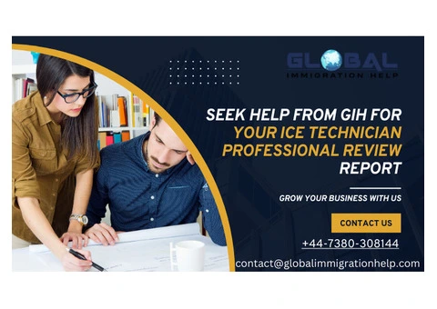 Seek Help from GIH For Your ICE Technician Professional Review Report