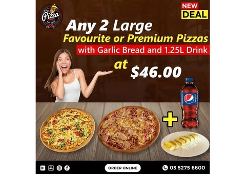 Fast and Delicious Pizza Delivery in Norlane, North Shore, and North Geelong