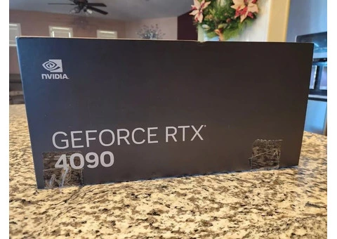 NVIDIA GeForce RTX 4090 Founders Edition 24GB GDDR6X Graphics Card - 1/4
