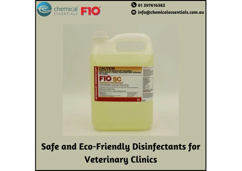Safe and Eco-Friendly Disinfectants for Veterinary Clinics