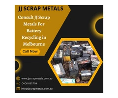 Consult JJ Scrap Metals For Battery Recycling in Melbourne