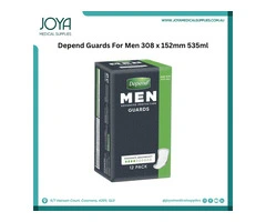 Depend Guards For Men 308x152mm 535ml - Joya Medical Supplies