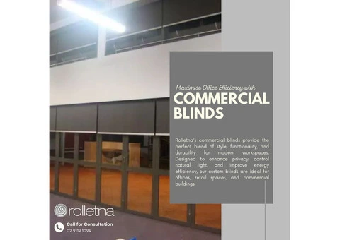 Create a Professional Look with Outdoor Window Coverings