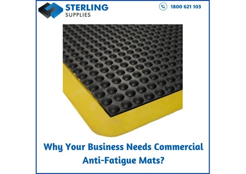 Why Your Business Needs Commercial Anti-Fatigue Mats?
