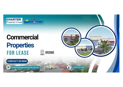 Commercial Properties for Lease in Broome | Frederick Street Commercial