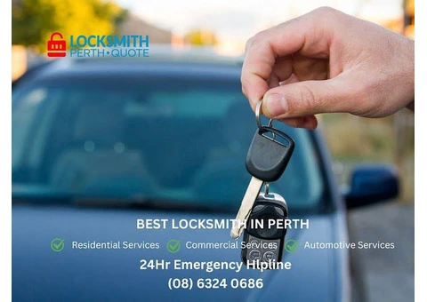 24/7 Emergency Locksmith Services in Perth