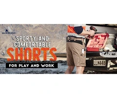 SPORTY AND COMFORTABLE SHORTS FOR PLAY AND WORK