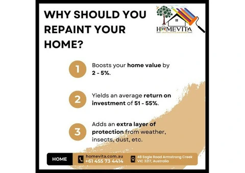 Quality Interior and Exterior Painting Services in Melbourne – HomeVita