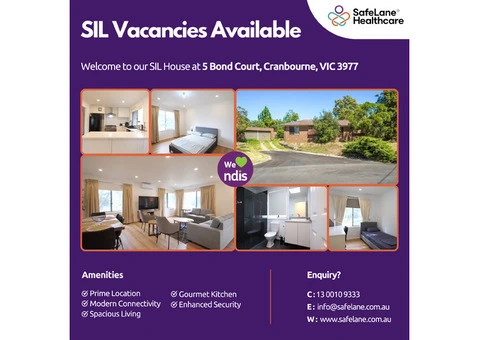 Modern SIL House in Cranbourne - Independent Living with Personalised Care