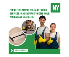 Top Office Carpet Steam Cleaning Services in Melbourne to Keep Your Workspace Sparkling