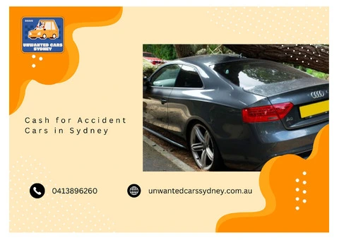 Cash for Accident Cars Sydney – Top Dollar Paid | Unwanted Cars Sydney