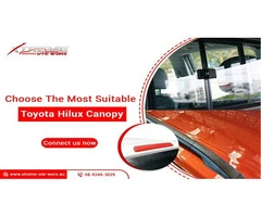 Choose The Most Suitable Toyota Hilux Canopy at Xtreme Ute Worx Australia