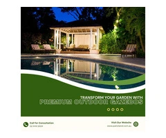 Explore the Versatility and Elegance of Gazebos