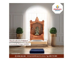 Beautiful Puja Wooden Mandir
