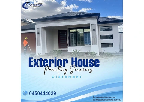 Opt for Exterior house painting services in Claremont at affordable rates