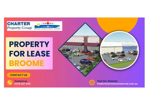 Property for Lease in Broome | Frederick Street Commercial