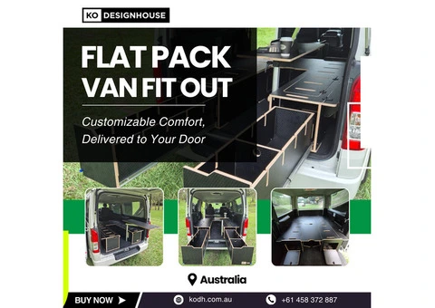 Flat-Pack Fit-Outs for a Stylish and Functional Camper