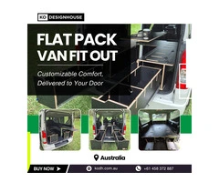 Flat-Pack Fit-Outs for a Stylish and Functional Camper