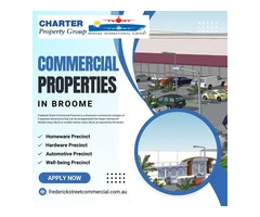 Commercial Properties for Lease in Broome | Frederick Street Commercial