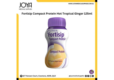 Fortisip Compact Protein Hot Tropical Ginger 125ml - Joya Medical Supplies
