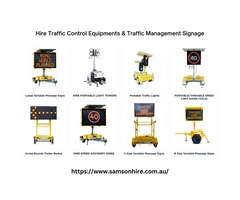 Consult Samson Hire for Reliable Traffic Control Equipment Rental