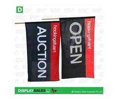 High-Quality Custom Flag Banners for Real Estate Events