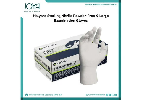 Halyard Sterling Nitrile Powder-Free X-Large Examination Gloves - Australia