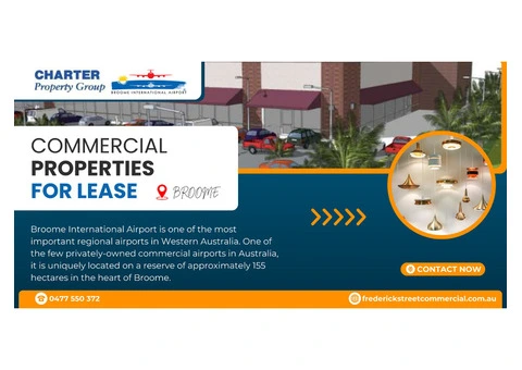 Commercial Properties for Lease in Broome | Frederick Street Commercial
