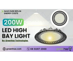 The Ultimate LED HIGH BAY LIGHT 200W