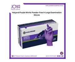 Halyard Purple Nitrile Powder-Free X-Large Examination Gloves | Australia